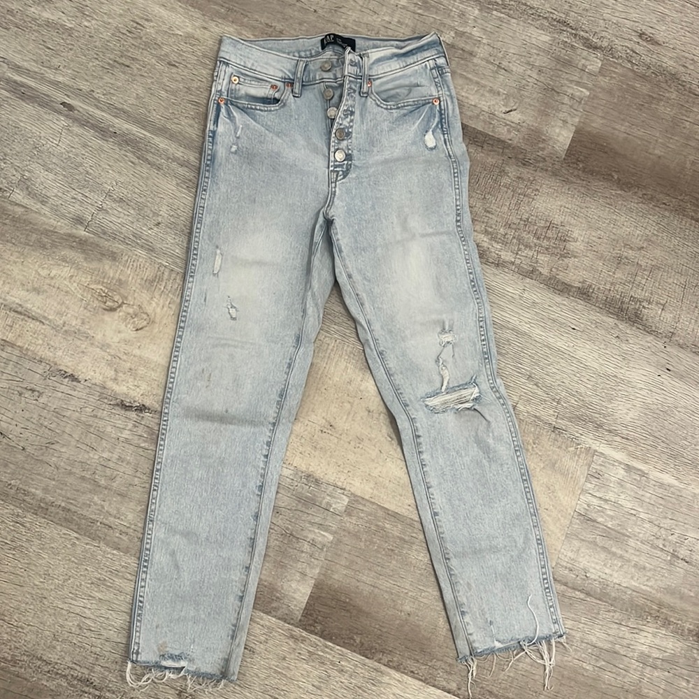 GAP Light Wash Skinny Jeans